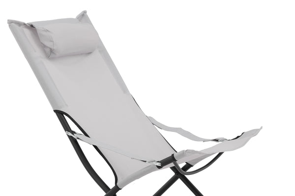 Deckchairs SEVILLE Steel White