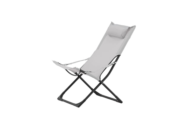 Deckchairs SEVILLE Steel White