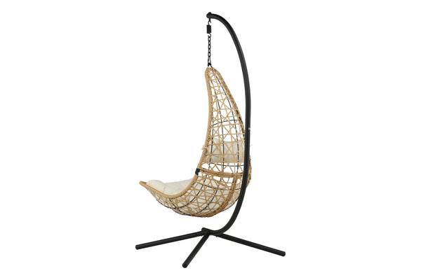 Hanging chairs EDINBURGH Synthetic rattan Nature 