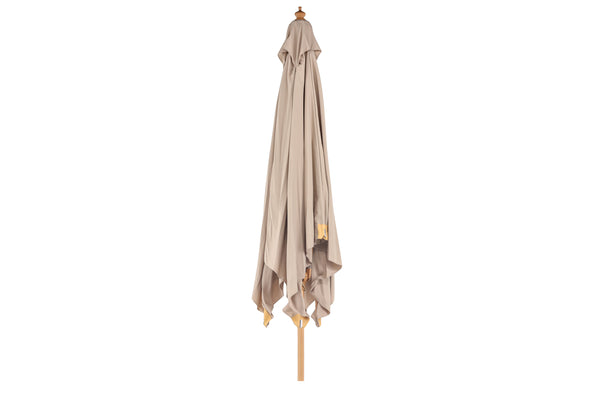 Parasol NAXOS 262x300x300 Beech/Brown