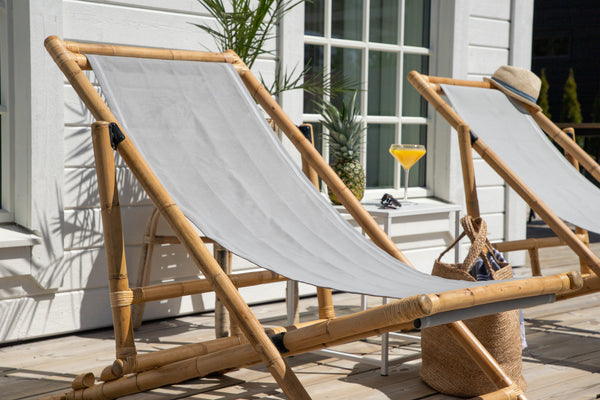 Deckchairs CANE Rattan Natural