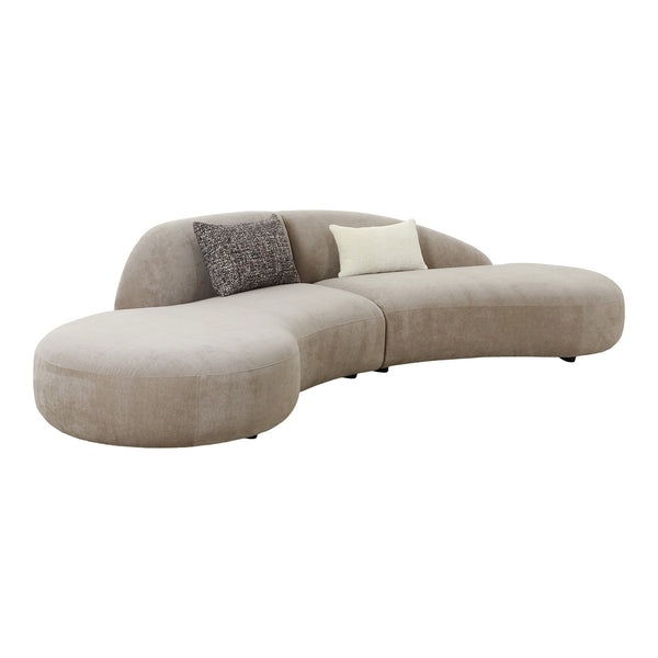 Soffa VENICE Polyester 318*90*72 cm-Natur