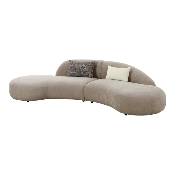 Soffa VENICE Polyester 318*90*72 cm-Natur