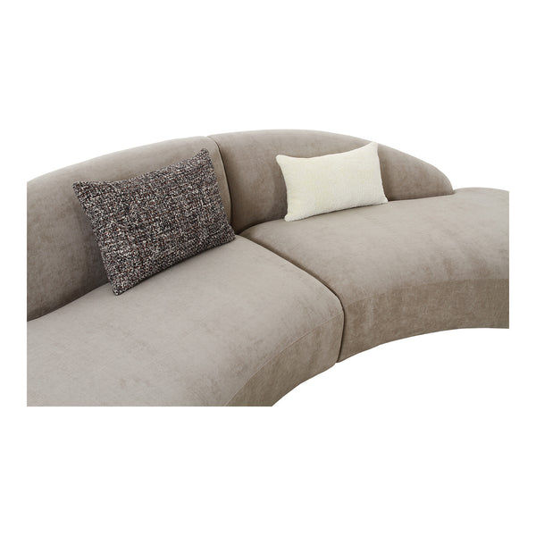 Soffa VENICE Polyester 318*90*72 cm-Natur