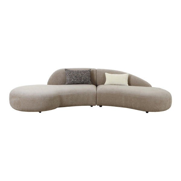 Soffa VENICE Polyester 318*90*72 cm-Natur