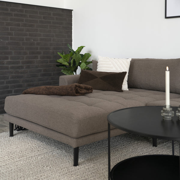 Lounge Soffa LIDO – Vänsterställd Brun