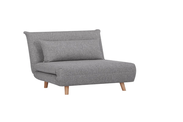 Sofa bed MARLOW Polyester Grey 