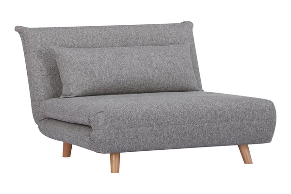 Sofa bed MARLOW Polyester Grey 