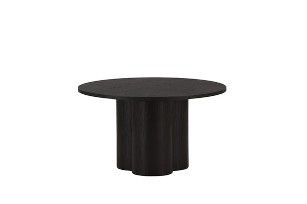 Couchtisch OLIVIA MDF ⌀80cm Schwarz