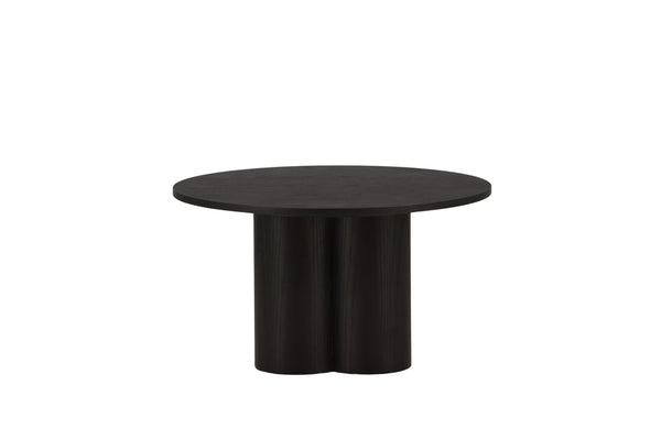 Couchtisch OLIVIA MDF ⌀80cm Schwarz