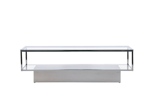 Soffbord MAGLEHEM Glas 130x60x38 Transparent