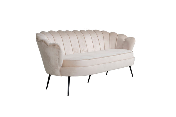 3-Sits Soffa CALAIS Polyester Beige