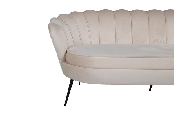 3-Sits Soffa CALAIS Polyester Beige