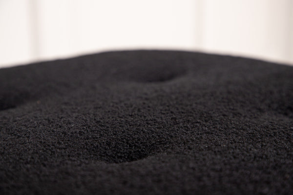 Pouffe SALINA Polyester Black