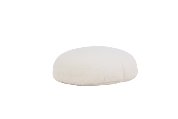 Pouffe RUSTON Wool White