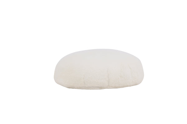 Pouffe RUSTON Wool White