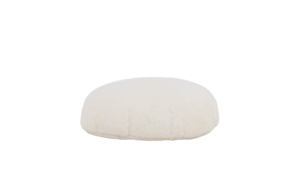 Pouffe RUSTON Wool White