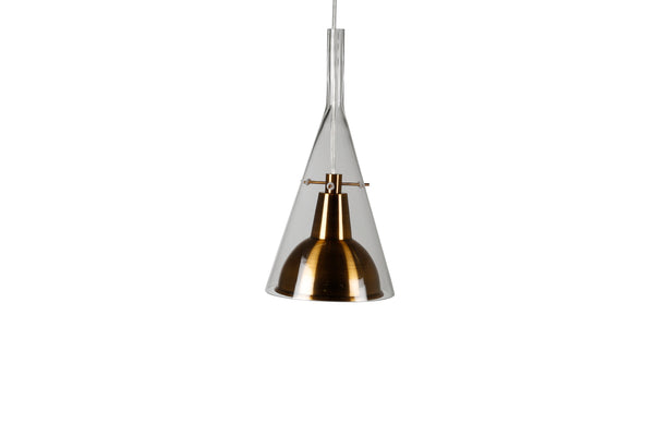 Taklampa SIRIUS Glas E27-Guld