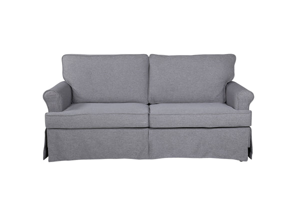 2-Sitzer-Sofa ANTON Polyester Grau