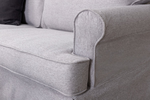 2-Sitzer-Sofa ANTON Polyester Grau