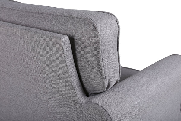 2-Sitzer-Sofa ANTON Polyester Grau