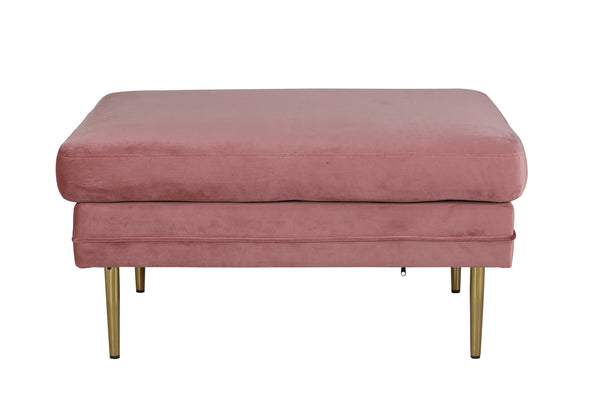 BOOM Ottoman Sammet Rosa