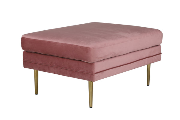 BOOM Ottoman Sammet Rosa