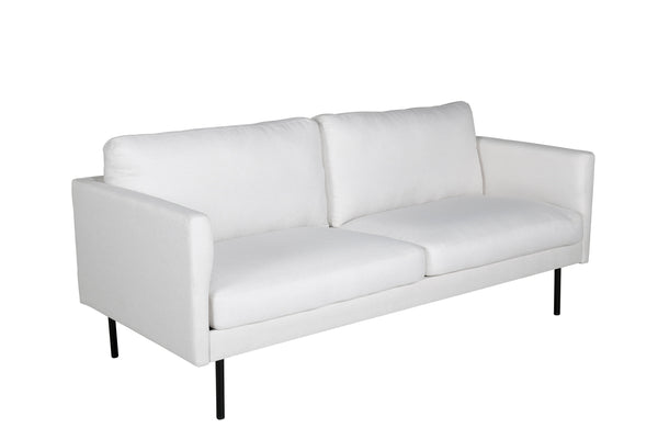 2-Sits Soffa ZOOM Polyester Vit