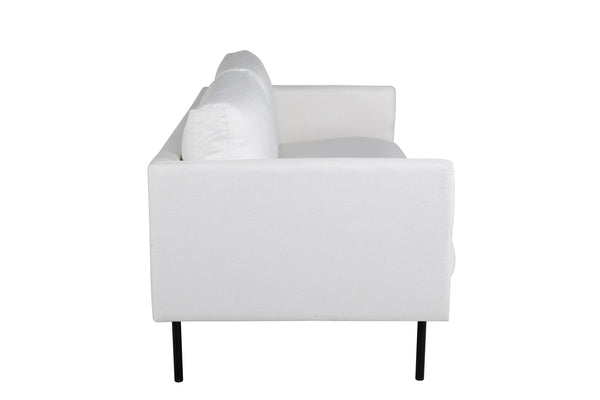 2-Sits Soffa ZOOM Polyester Vit