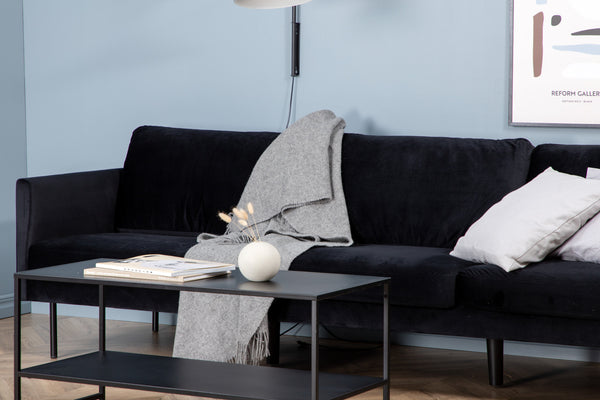 ZOOM 3-Sits Soffa Svart