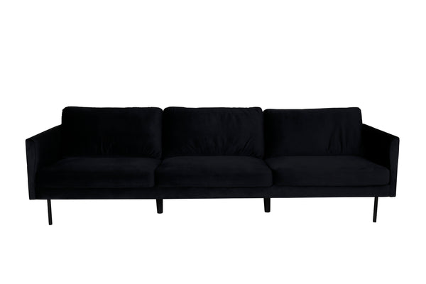 ZOOM 3-Sits Soffa Svart