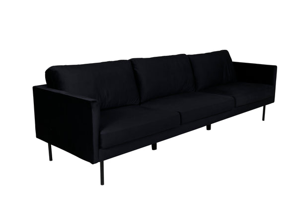 ZOOM 3-Sits Soffa Svart