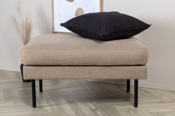 ZOOM Ottoman Polyester Brun