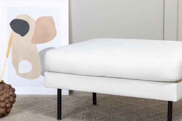 ZOOM Ottoman Polyester Ljusbeige