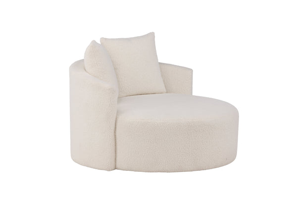 2-Sits Soffa KELSO Polyester -Vit