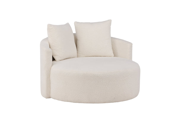 2-Sits Soffa KELSO Polyester -Vit