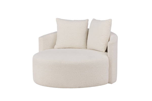 2-Sits Soffa KELSO Polyester -Vit