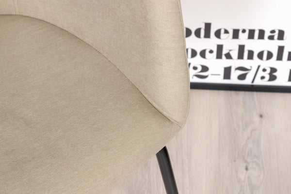 Matstolar BERIT Linen 78x55x55cm Beige-1st