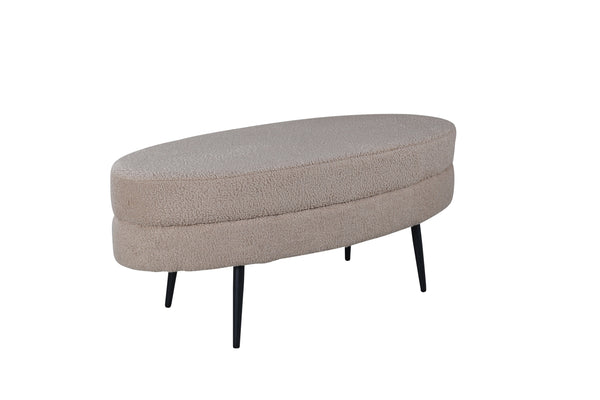 OTTO Ottoman Teddy Beige