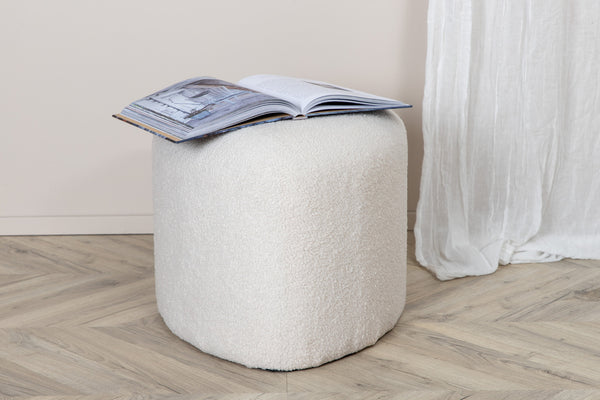 Pouf PEG Teddy-White