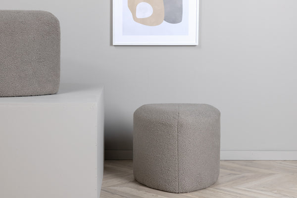 Pouf PEG Teddy-Grey