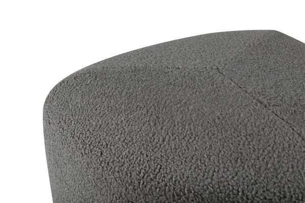 Pouf PEG Teddy-Grey