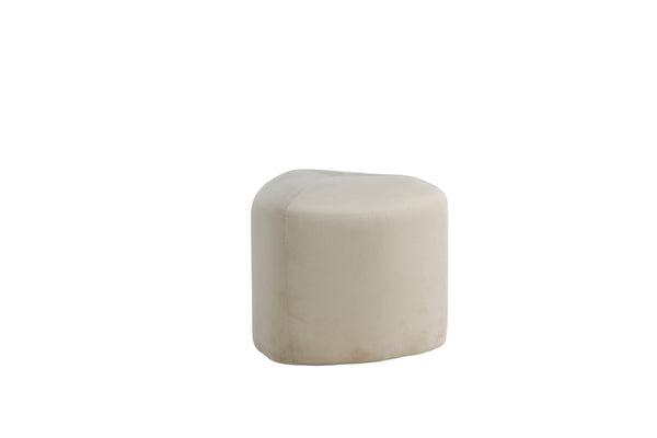 Pouffe PEG Velvet-White