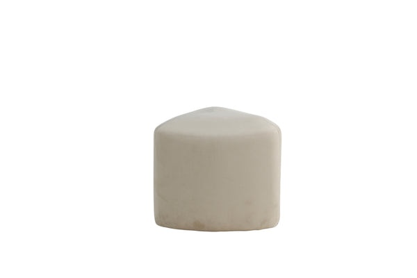 Pouffe PEG Velvet-White