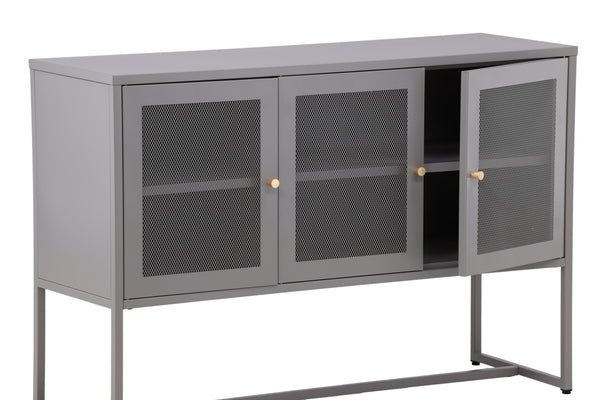 Cabinet MALLA Steel 120x80 cm-Light grey