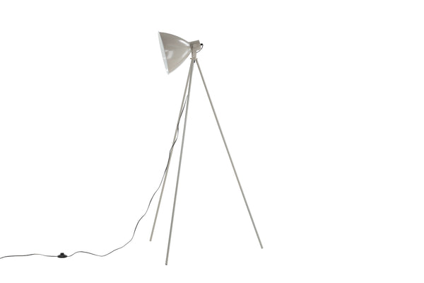 Golvlampa TIV Stål E27-Beige