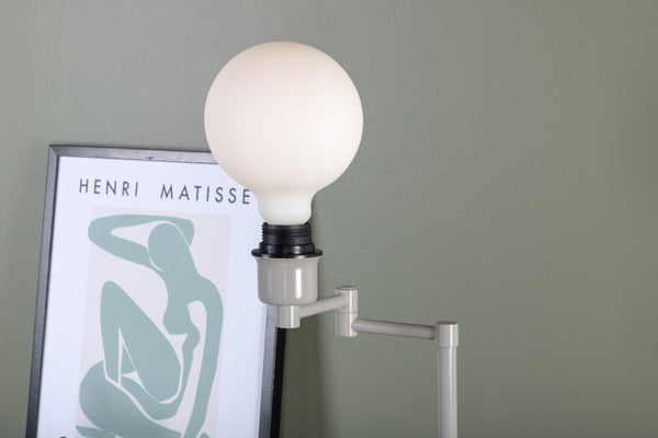 Bordslampa VIRRO Stål E27-Beige