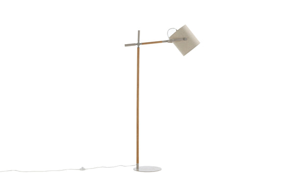 Golvlampa DENNIS Linen E27-Beige