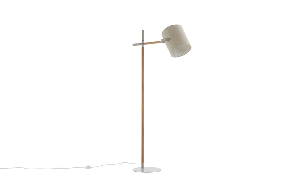 Golvlampa DENNIS Linen E27-Beige