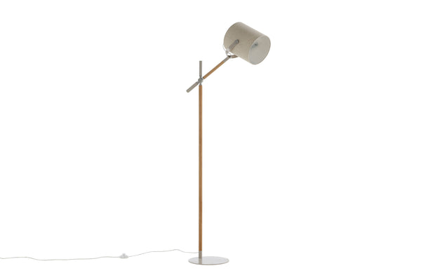 Golvlampa DENNIS Linen E27-Beige